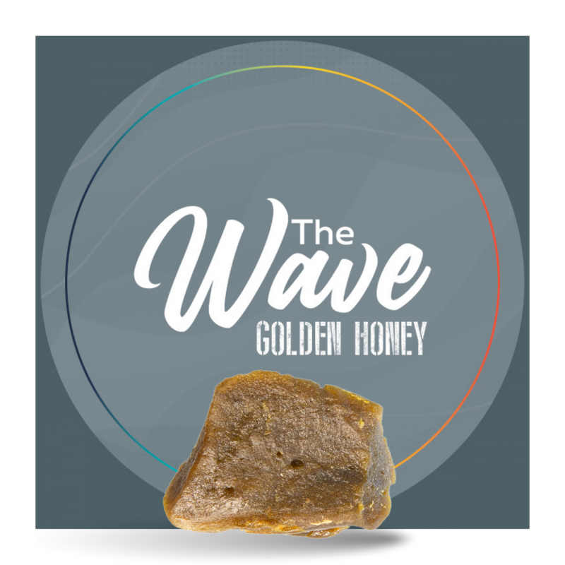 RESINA CBD "GOLDEN HONEY" THE WAVE